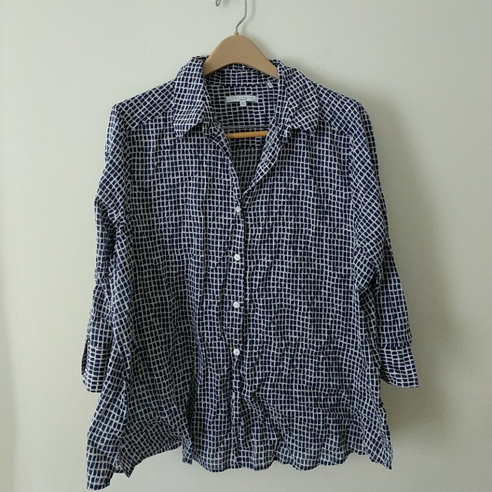 Foxcroft button up